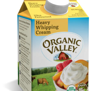 HEAVY WHIPPING CREAM ORGANIC VALLEY 473ml