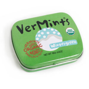 KẸO HỮU CƠ WINTERGREEN NHÃN HIỆU VERMINTS 18G