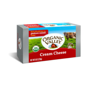 CREAM CHEESE ORGANIC VALLEY 226g
