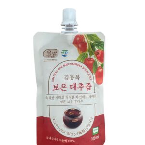NƯỚC ÉP TÁO HÀN QUỐC HIỆU KIM HONG BOK BOEUN 1 HỘP 10 GÓI